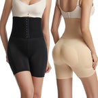 Hoge corrigerende compressieshort met rits