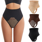 High Waist Mesh Shaping Thong
