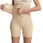 Hoge corrigerende compressieshort met rits