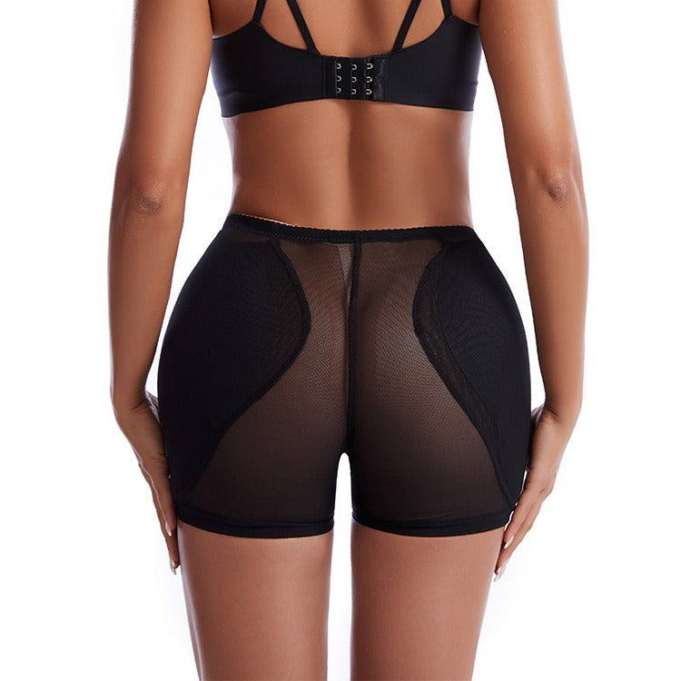 High-Waist Mesh Push-Up Corrigerende Short