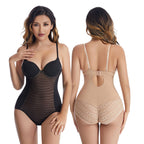 Bodysuit mit offener Rückseite aus Spitze