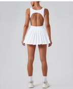 Sportliches Sculpting Ärmelloses Shaping Kleid
