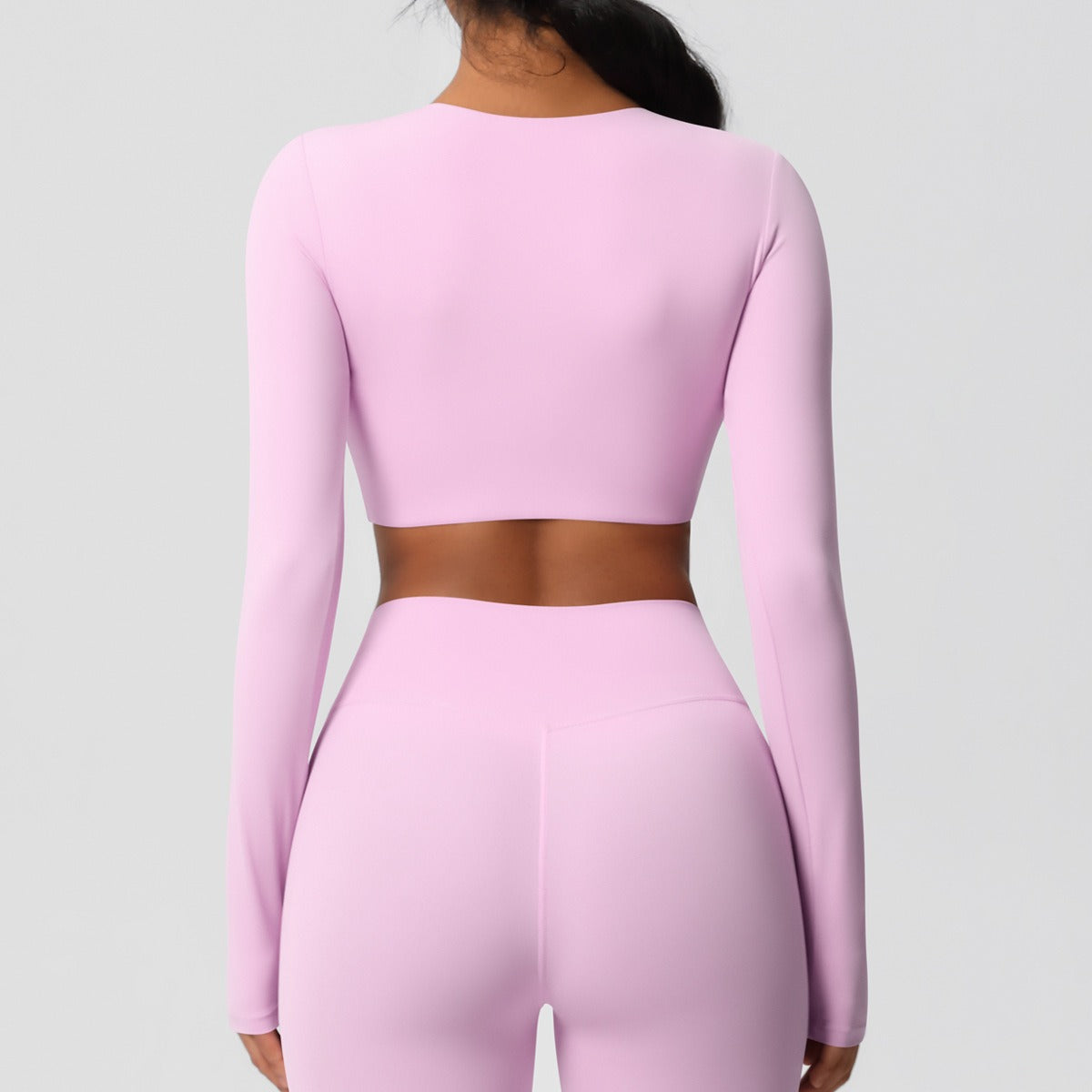 SculptFit Langarm Shaping Crop Top