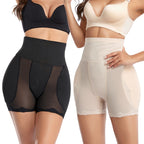 High Waist Shaping Mesh Shorts
