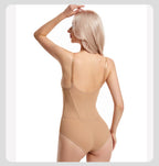 Mesh-Panel-Shapewear-Bodysuit