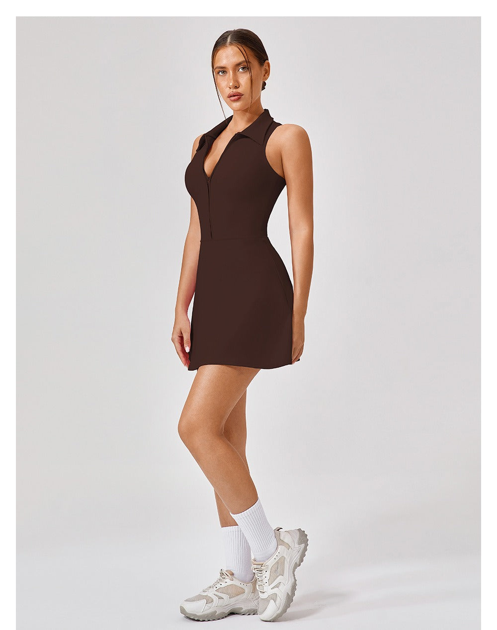 Robe sculptante de performance athlétique