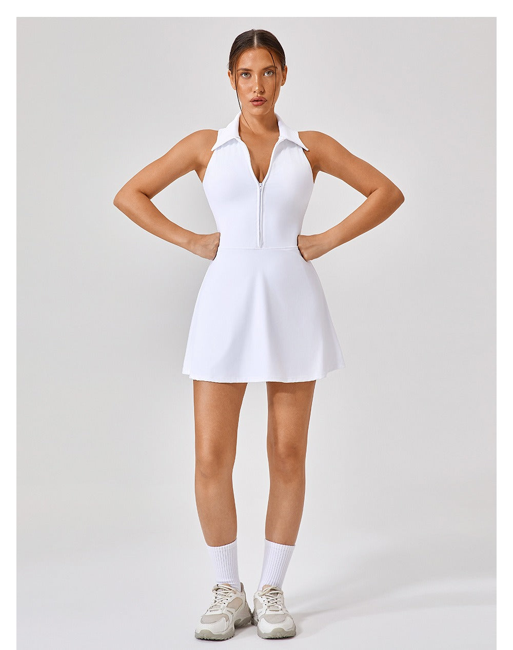 Robe sculptante de performance athlétique