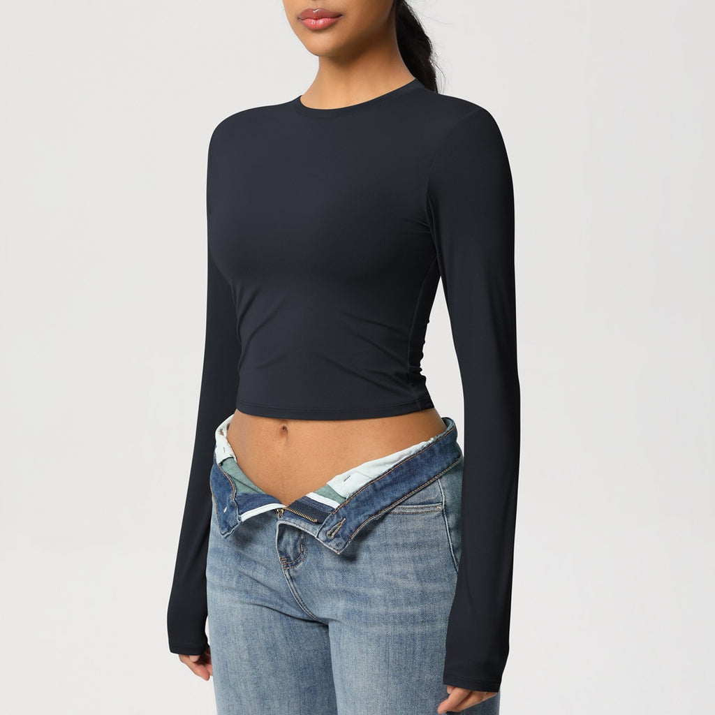 Haut de sport SculptFit court et sculptant