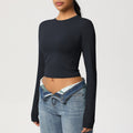 Haut de sport SculptFit court et sculptant