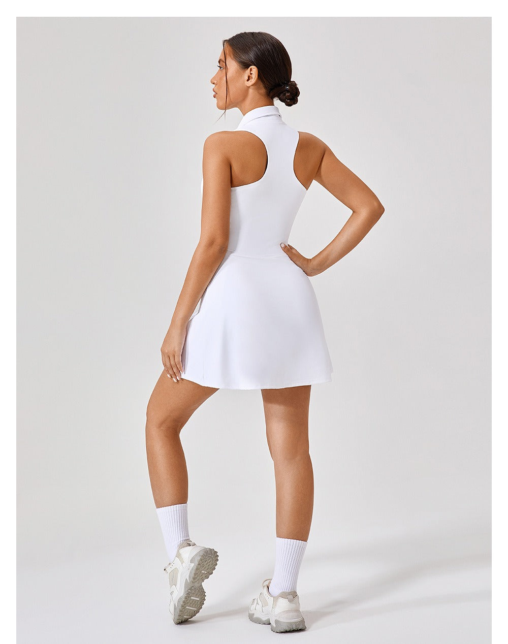 Robe sculptante de performance athlétique