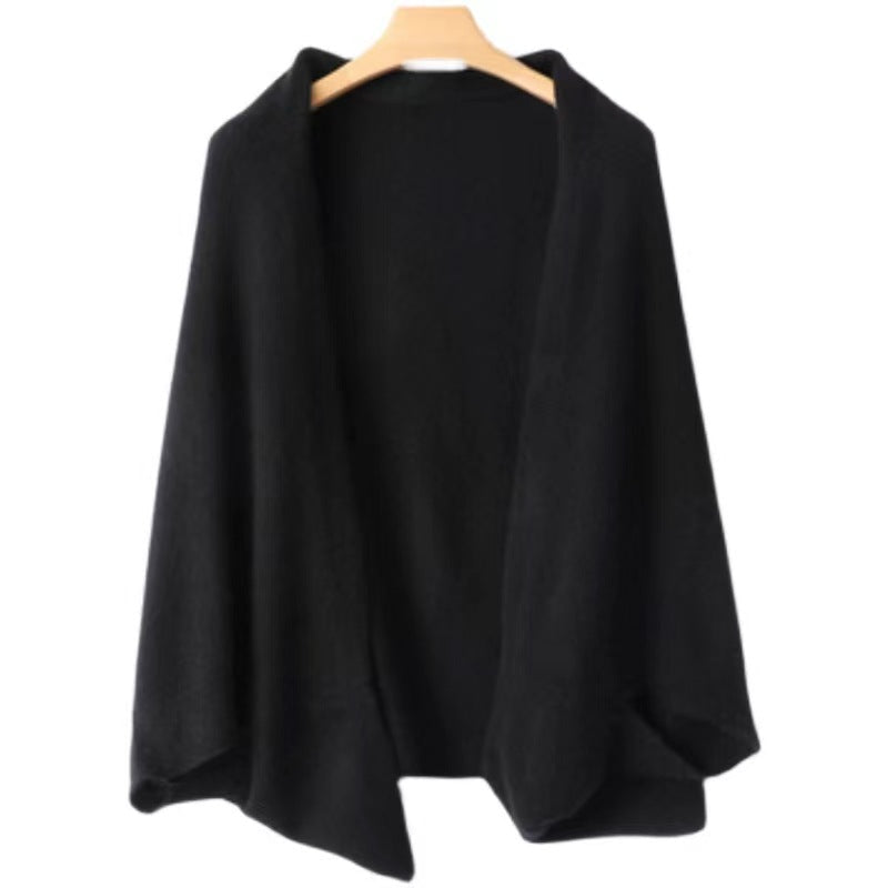 Women's Warm Merino Shawl