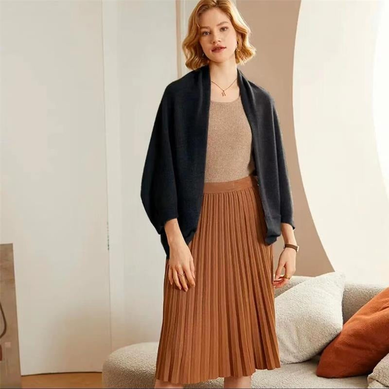 Women's Warm Merino Shawl