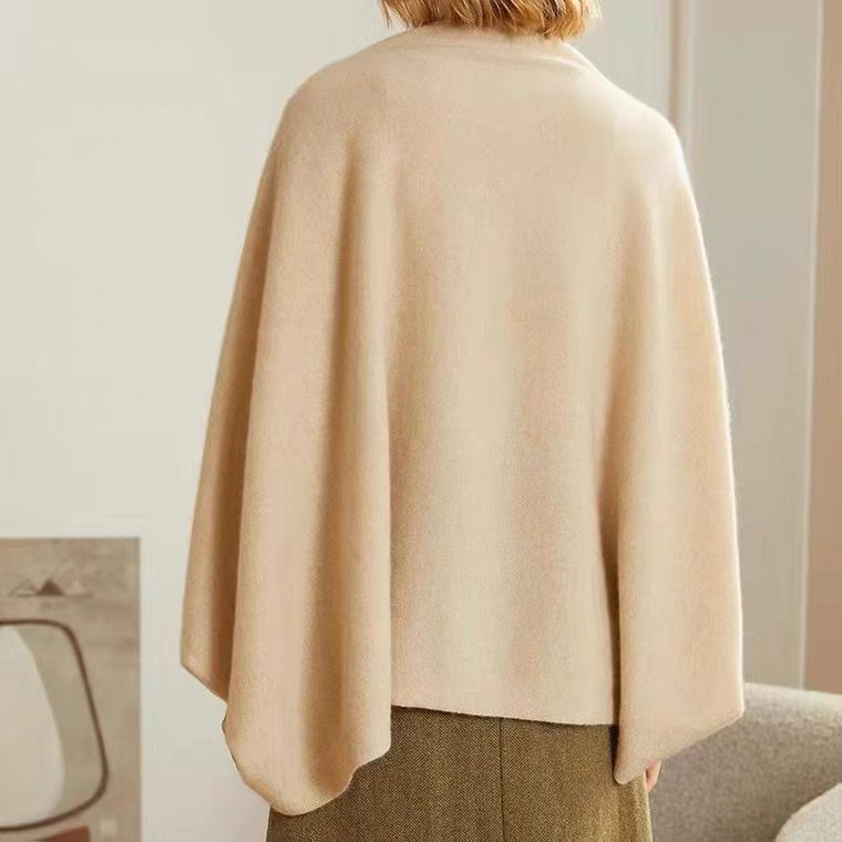 Women's Warm Merino Shawl