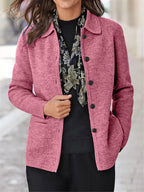 Damen lässige Übergangsjacke mit praktischen Taschen und elegantem Schnitt Drune