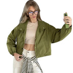 Damen Modische Oversized Jacke