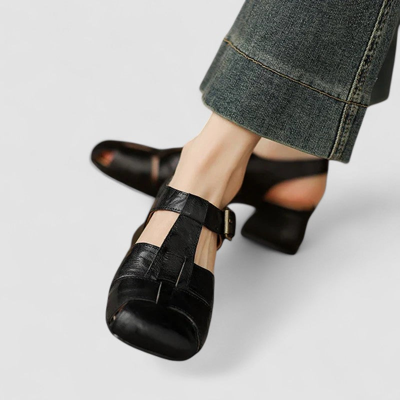 Orthopädische Mary-Jane-Hausschuhe für Damen mit gepolsterter Fußgewölbestütze | Leichte Komfort-Schuhe
