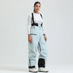Women's Ski Pants with Suspenders, Snow Overall, Waterproof -40 Degree Warmth - Women's Pants 7