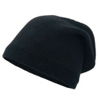 Gorro de punto ligero de lana para mujer