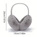 Weiche Winter-Ohrenwärmer | Flauschige Ohrenschützer für Damen