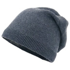 Gorro de punto ligero de lana para mujer