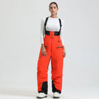 Women's Ski Pants with Suspenders, Snow Overall, Waterproof -40 Degree Warmth - Women's Pants 6