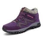 Women's Winter Boots with Warm Lining & Non-Slip Sole | Perfect for Cold Winter Days - Purple Pink