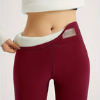 Women's High-Waist Fleece-Lined Leggings