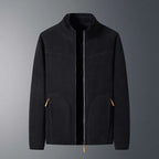 Women's Fashion Solid Color Warm Jacket, Autumn/Winter Comfortable Reversible Jacket