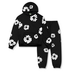 Boho Floral Cozy Outfit Set | Soft Casual Wear