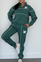 Women's casual two-piece lounge set