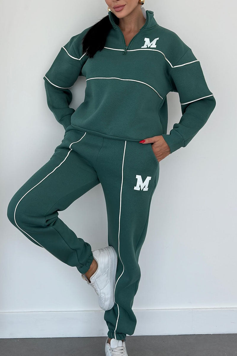 Women's casual two-piece lounge set