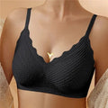 Women's Wireless Bra, Breathable with Moisture Control - Black