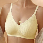 Women's Wireless Bra, Breathable with Moisture Control - Yellow