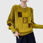 Eleganter Damenpullover mit langen Ärmeln