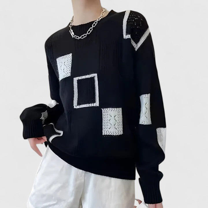 Eleganter Damenpullover mit langen Ärmeln