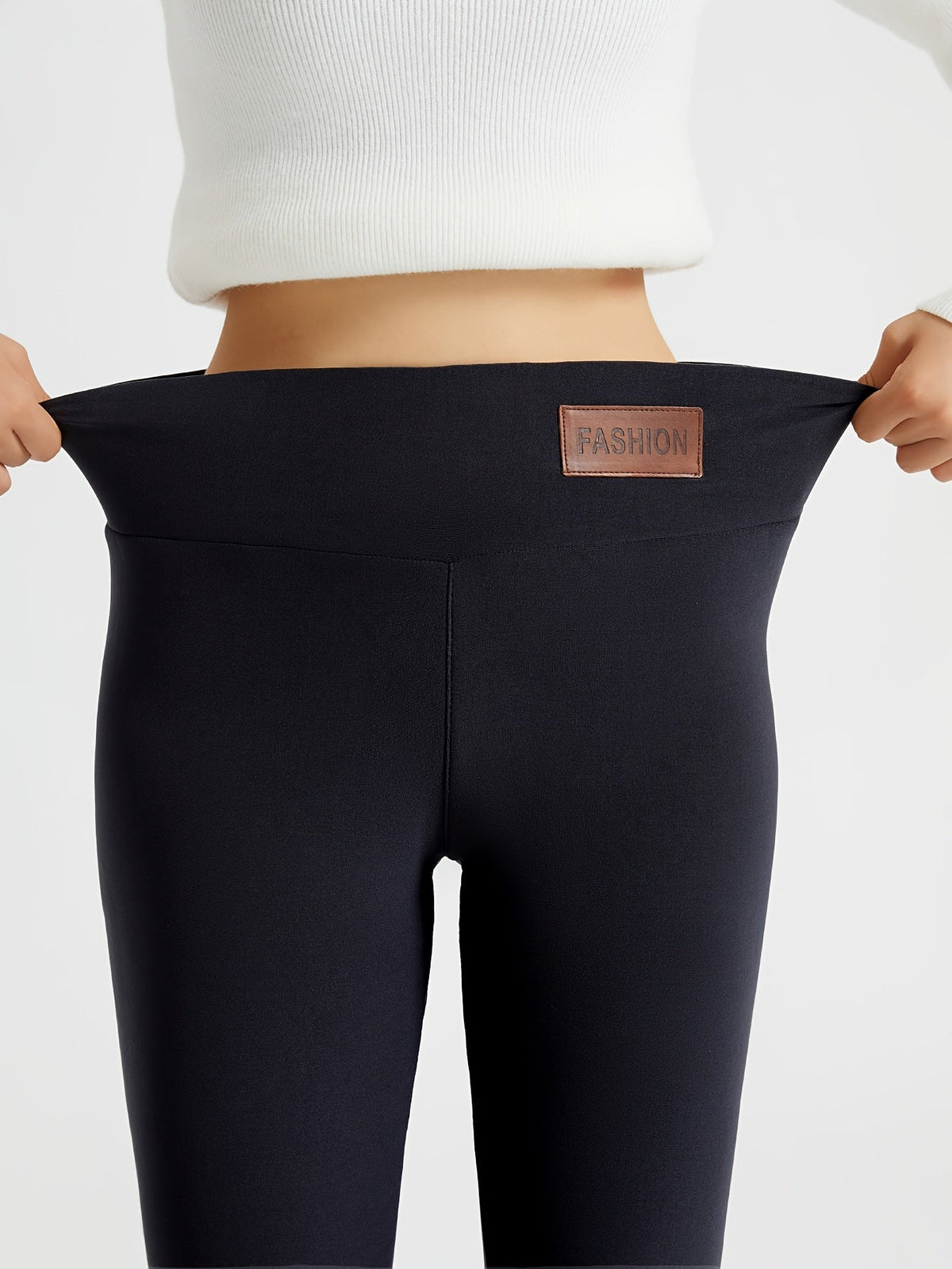 Women's High-Waist Fleece-Lined Leggings