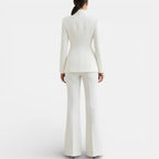 Conjunto de traje elegante para mujer