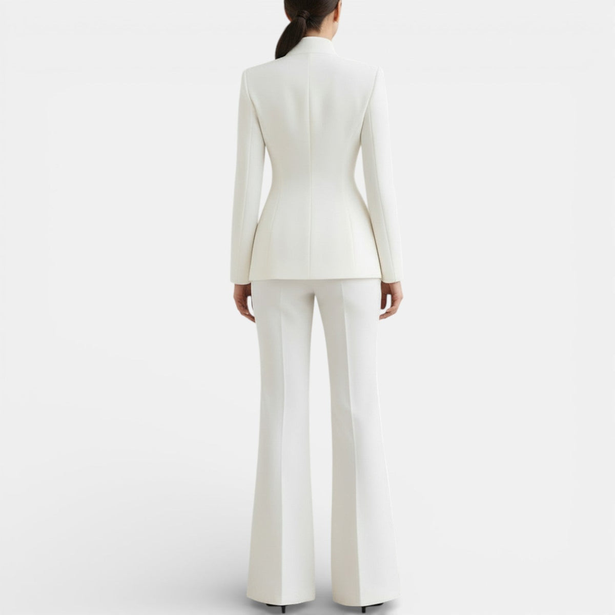 Conjunto de traje elegante para mujer