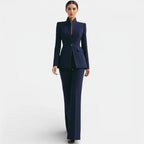 Conjunto de traje elegante para mujer