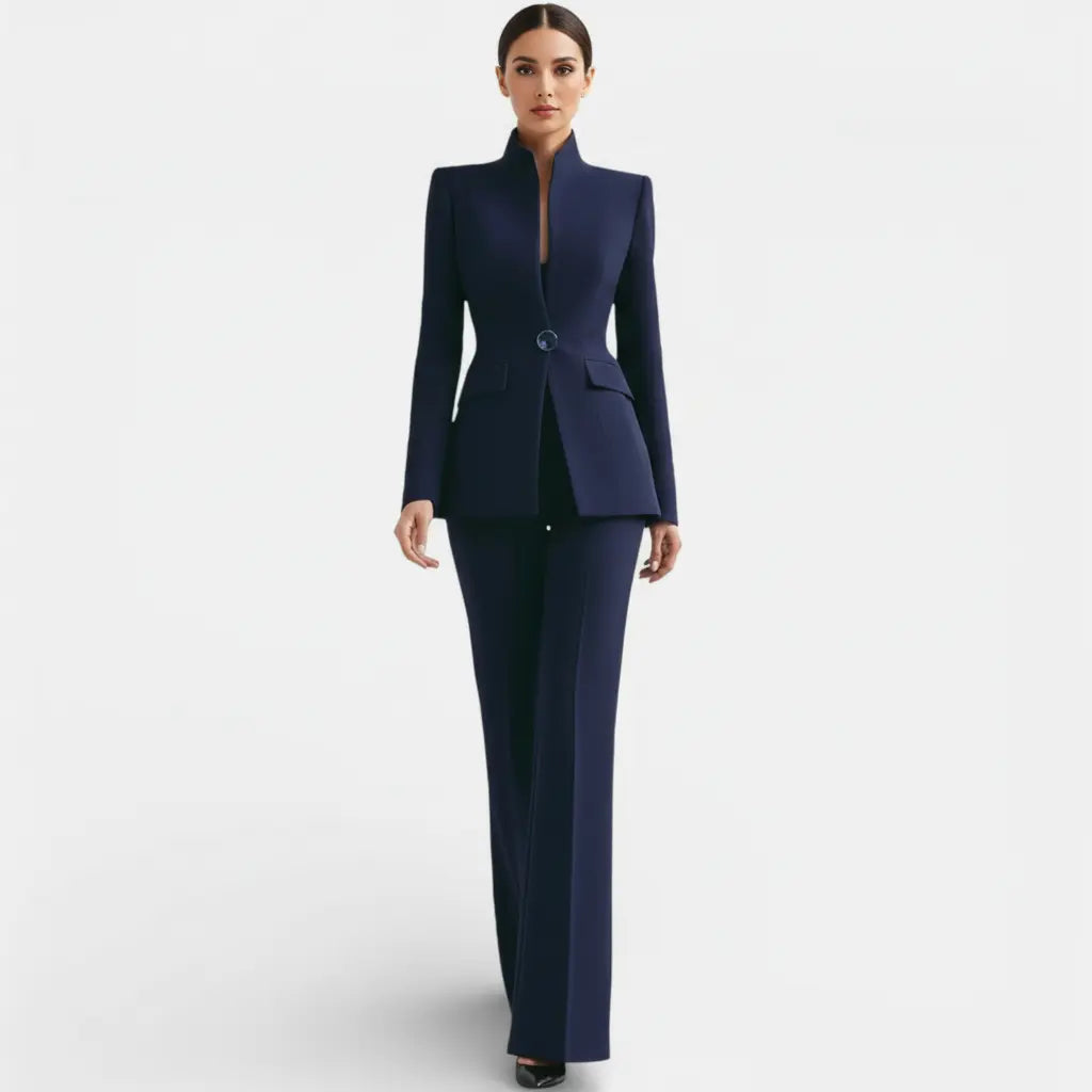 Conjunto de traje elegante para mujer