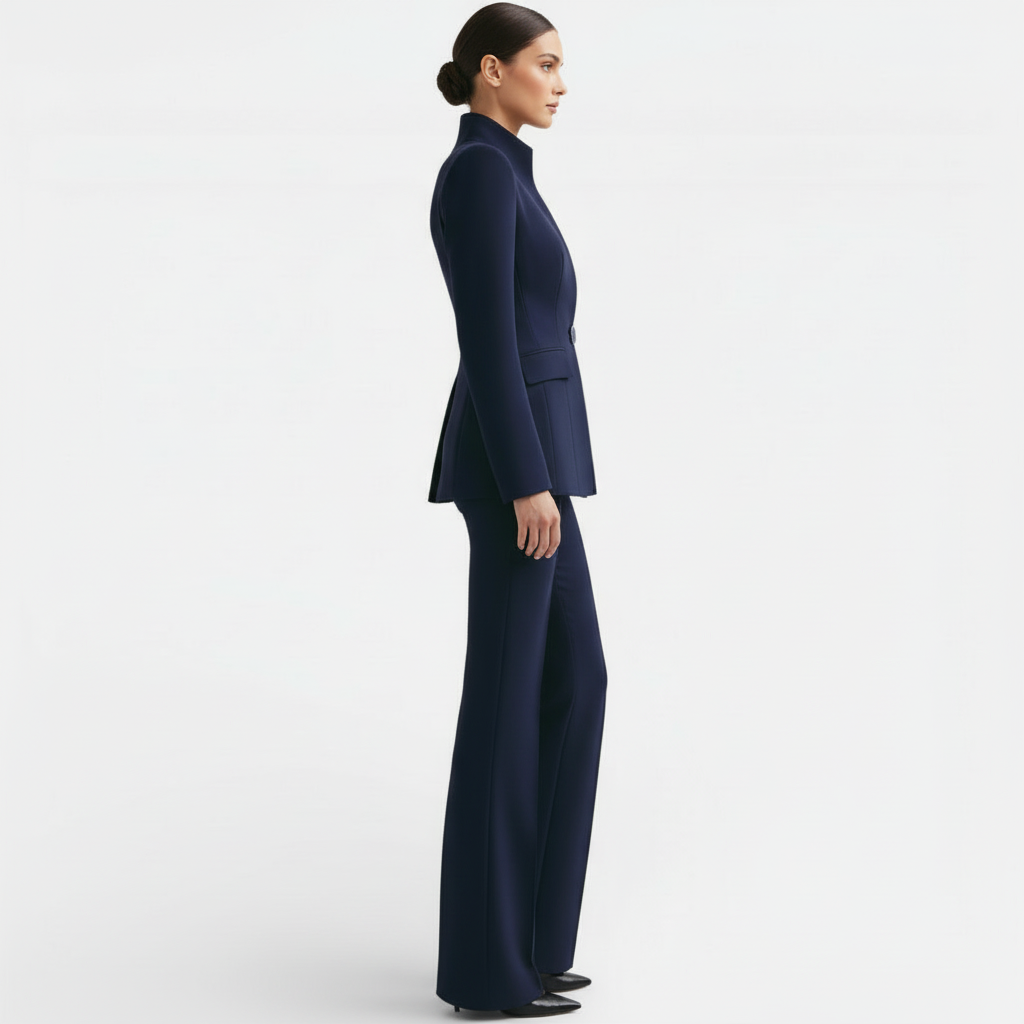 Conjunto de traje elegante para mujer