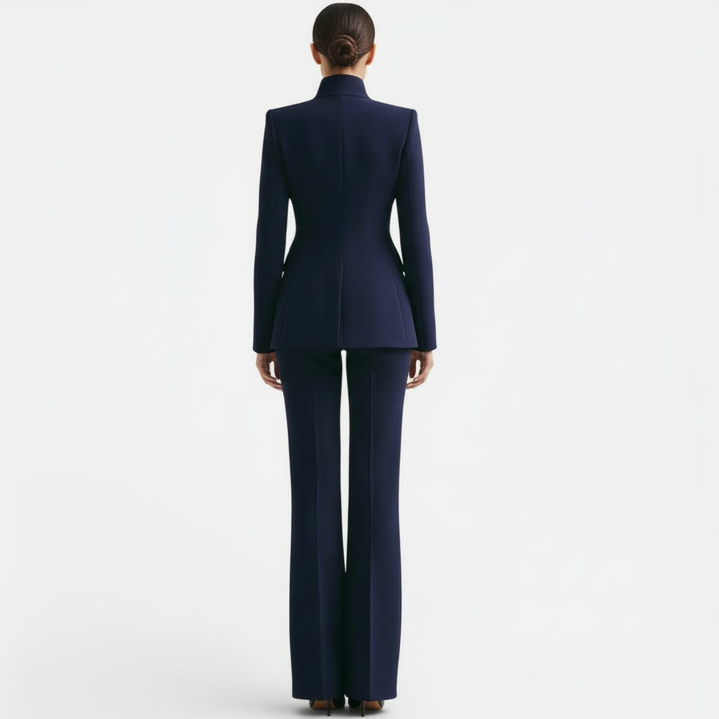 Conjunto de traje elegante para mujer