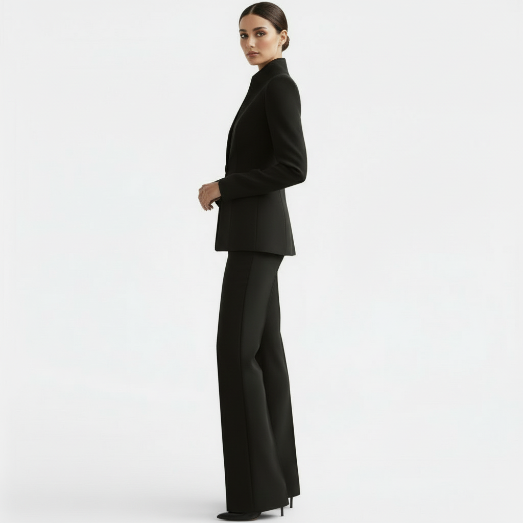 Conjunto de traje elegante para mujer