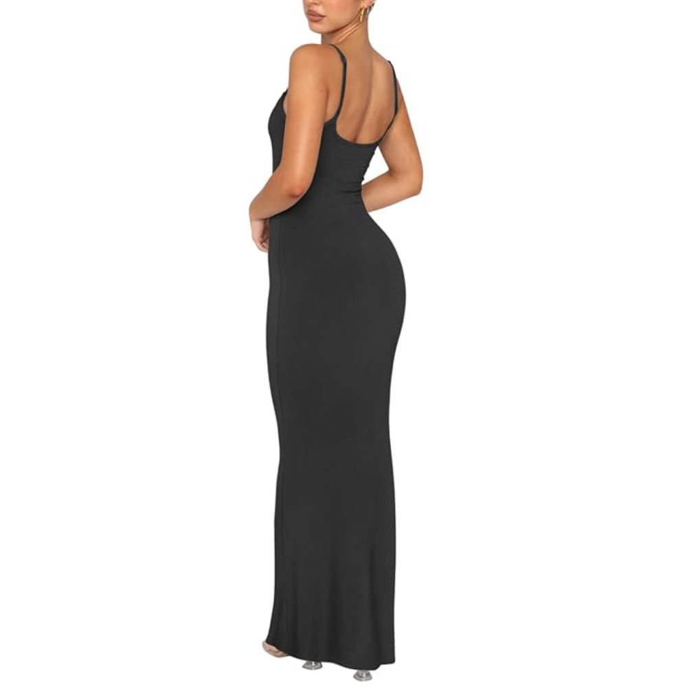 Elegant Slip-Style Bodycon Dress – Evening Shapewear for Women