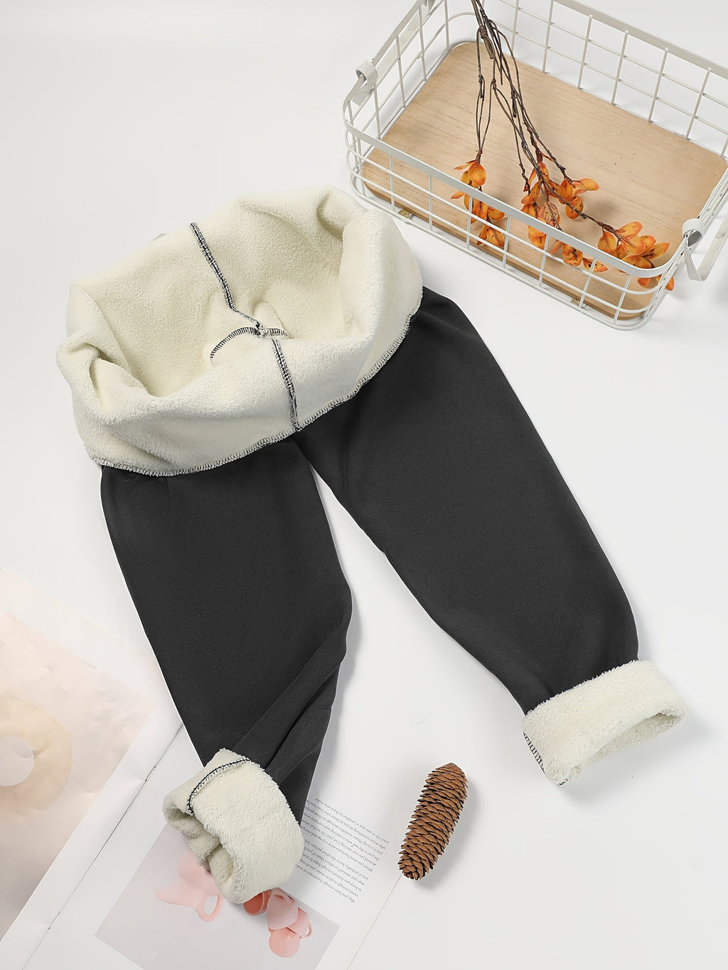 Women's High-Waist Fleece-Lined Leggings