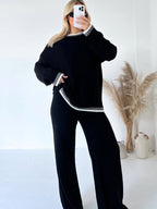 Women Cozy And Stylish Two Piece Co ord Set