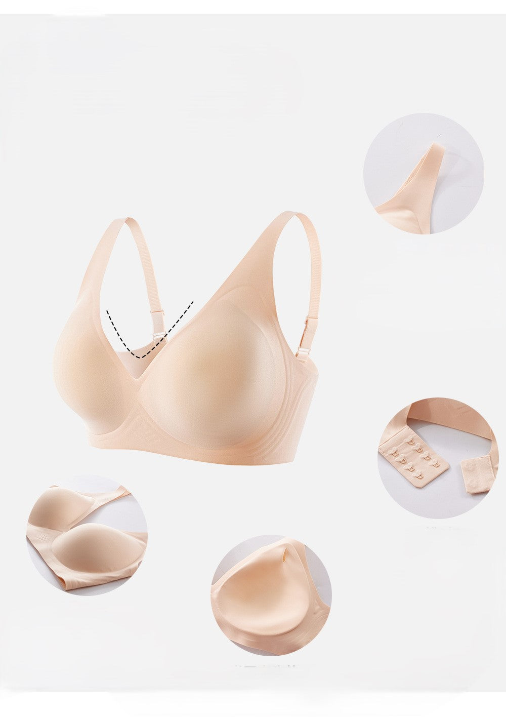 Soutien-gorge sans armature « Invisible Sculpt Lift » en gelée