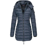 Ashby - Water-Resistant Quilted Winter Puffer Jacket - Blue