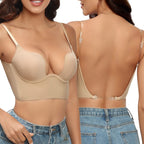 Damen-Bralette mit schönem Rückendesign – Nahtlos & Bequem