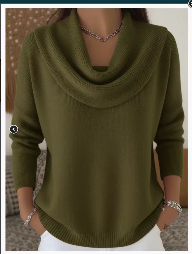 Women’s Casual Long Sleeve Knit Sweater